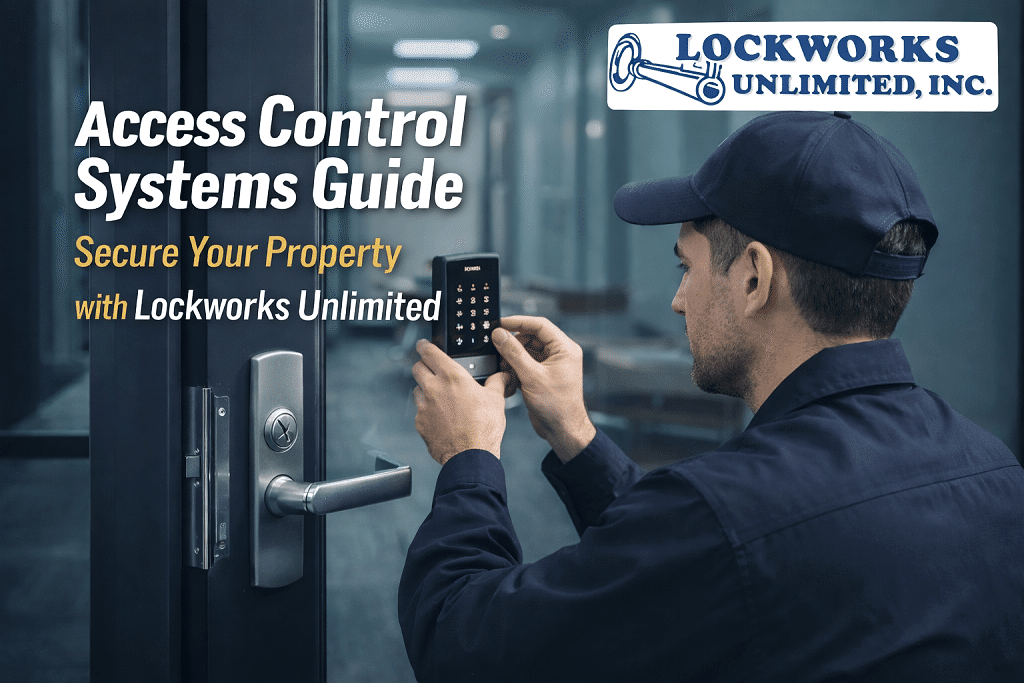 commercial access control system for business security